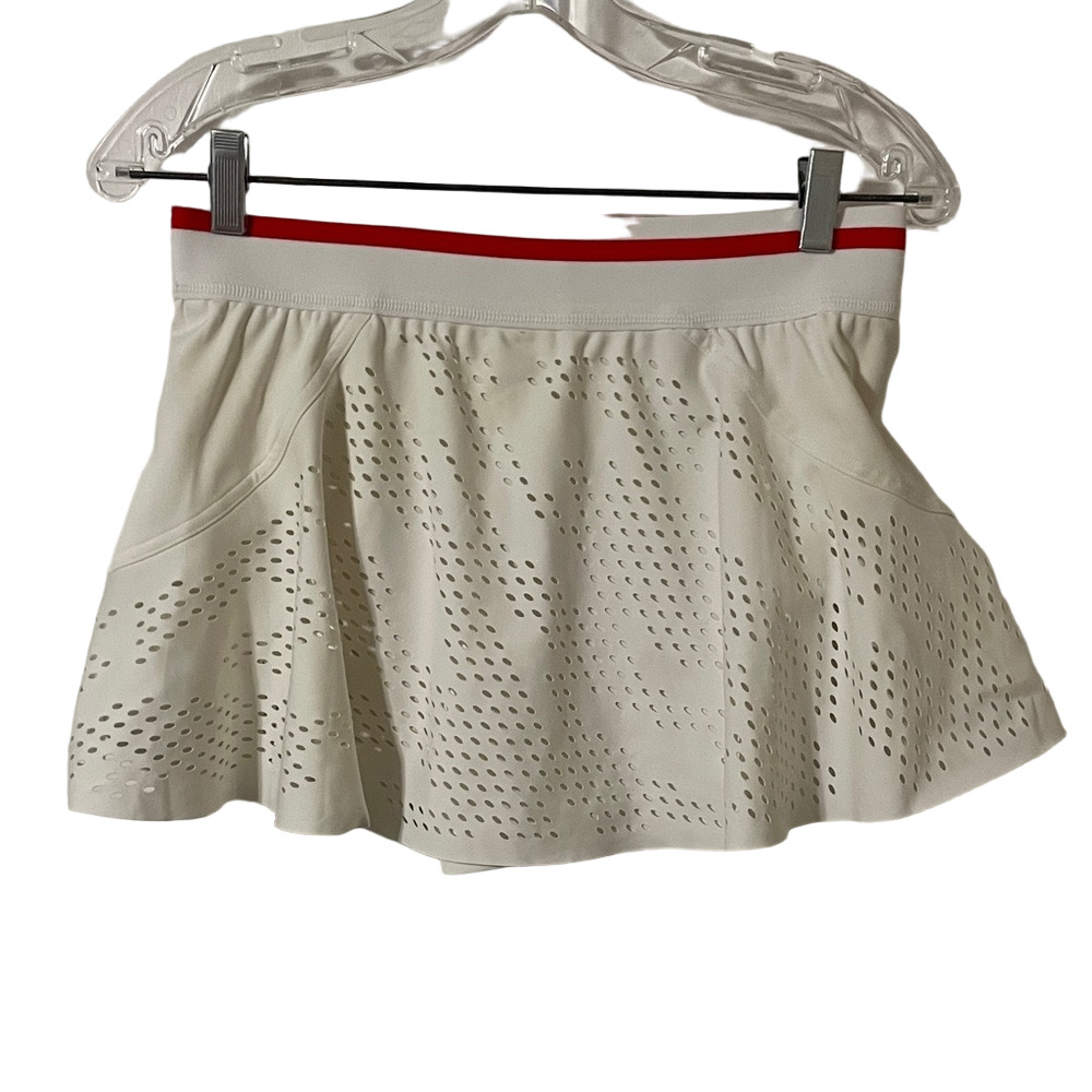 Adidas by Stella McCartney Cream Colour Laser Cut Mini With Shorts Size Medium